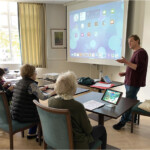 iPad course, tutor and students