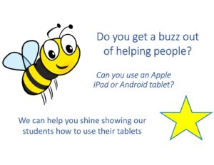 get a buzz out of helping people